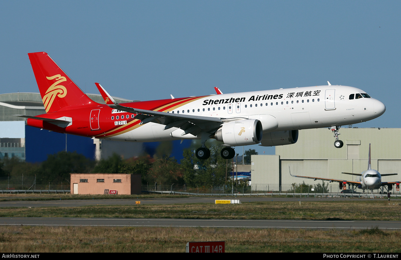 Aircraft Photo of F-WWTM | Airbus A320-251N | Shenzhen Airlines | AirHistory.net #848209
