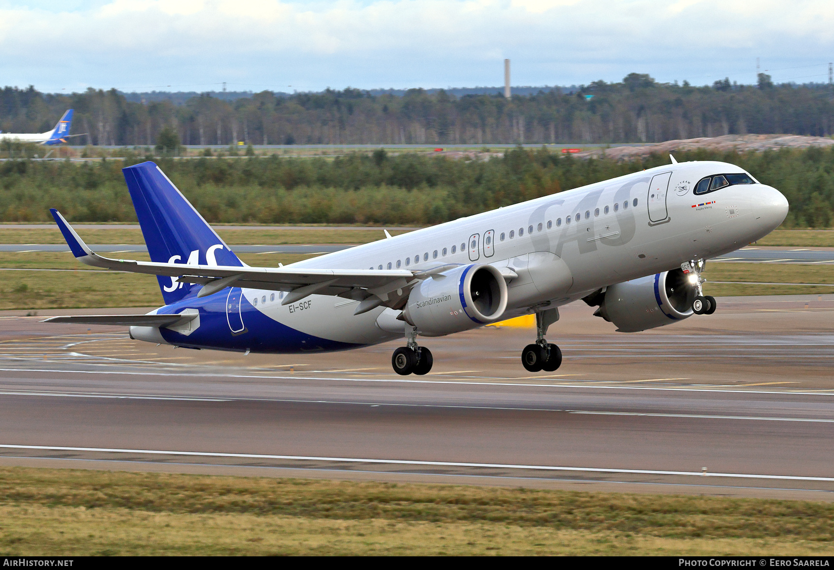 Aircraft Photo of EI-SCF | Airbus A320-251N | Scandinavian Airlines - SAS | AirHistory.net #848230
