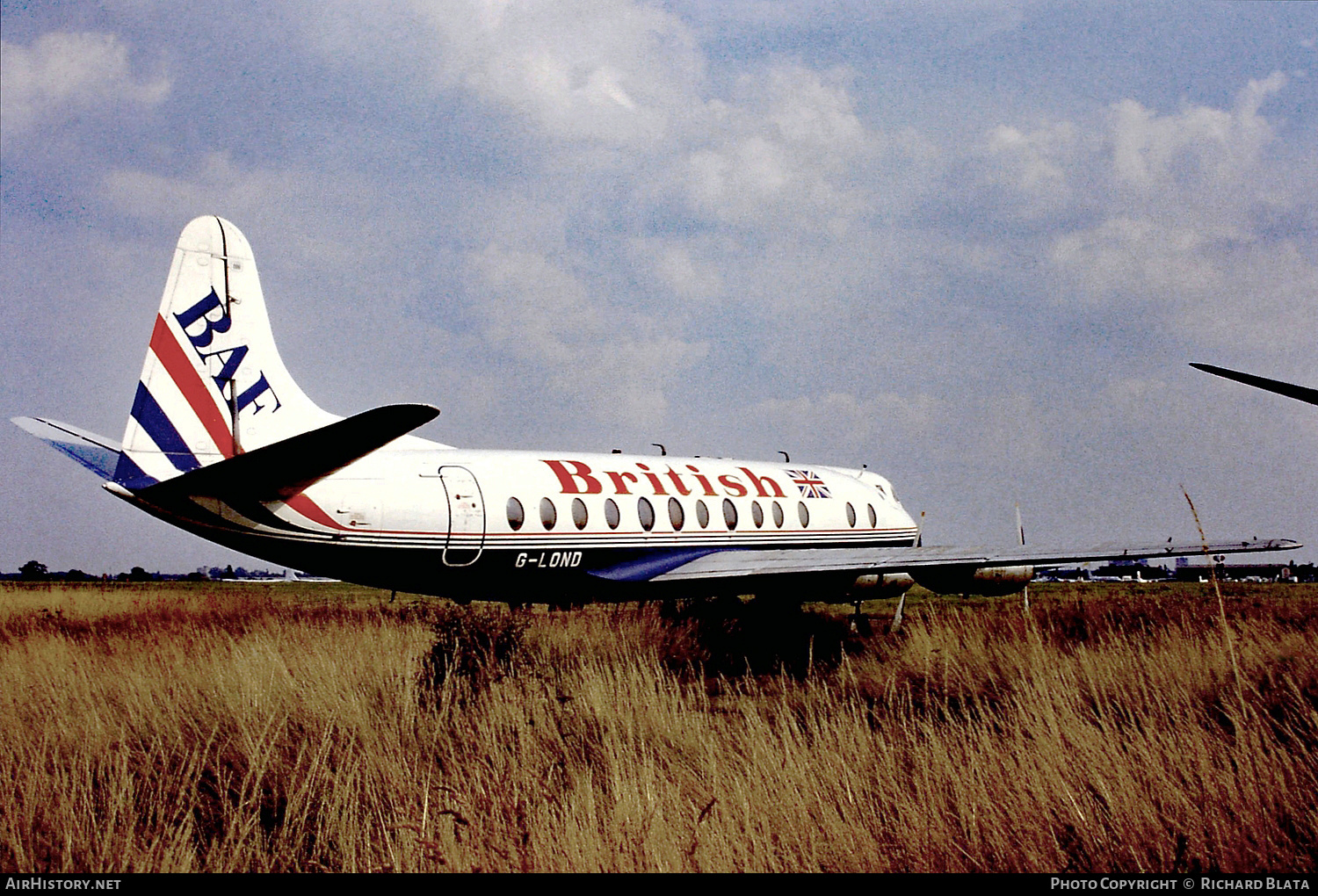 Aircraft Photo of G-LOND | Vickers 806 Viscount | British Air Ferries - BAF | AirHistory.net #848242