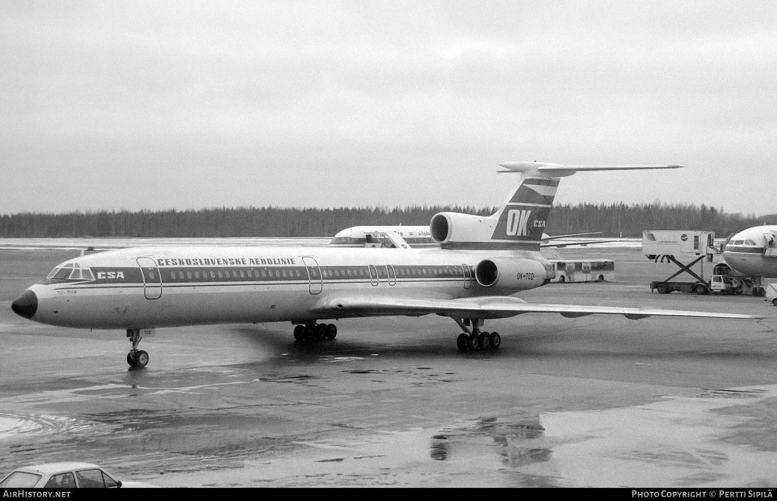 Aircraft Photo of OK-TCD | Tupolev Tu-154M | ČSA - Československé Aerolinie - Czechoslovak Airlines | AirHistory.net #848273