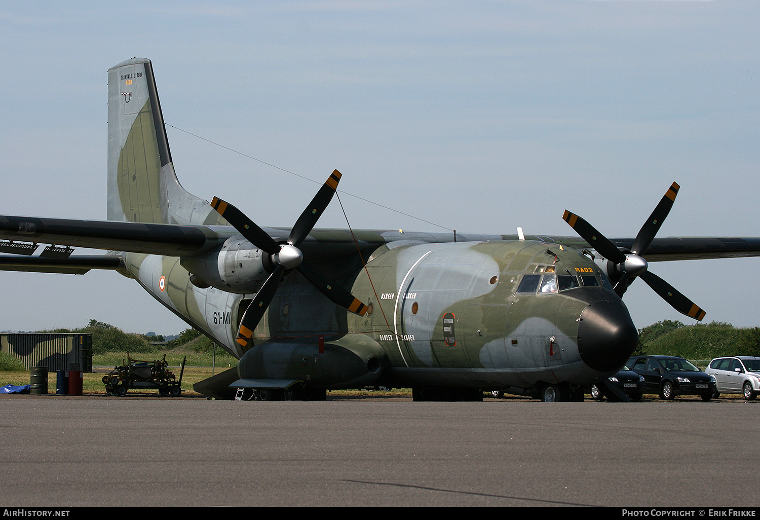 Aircraft Photo of RA02 | Transall C-160R | France - Air Force | AirHistory.net #848276