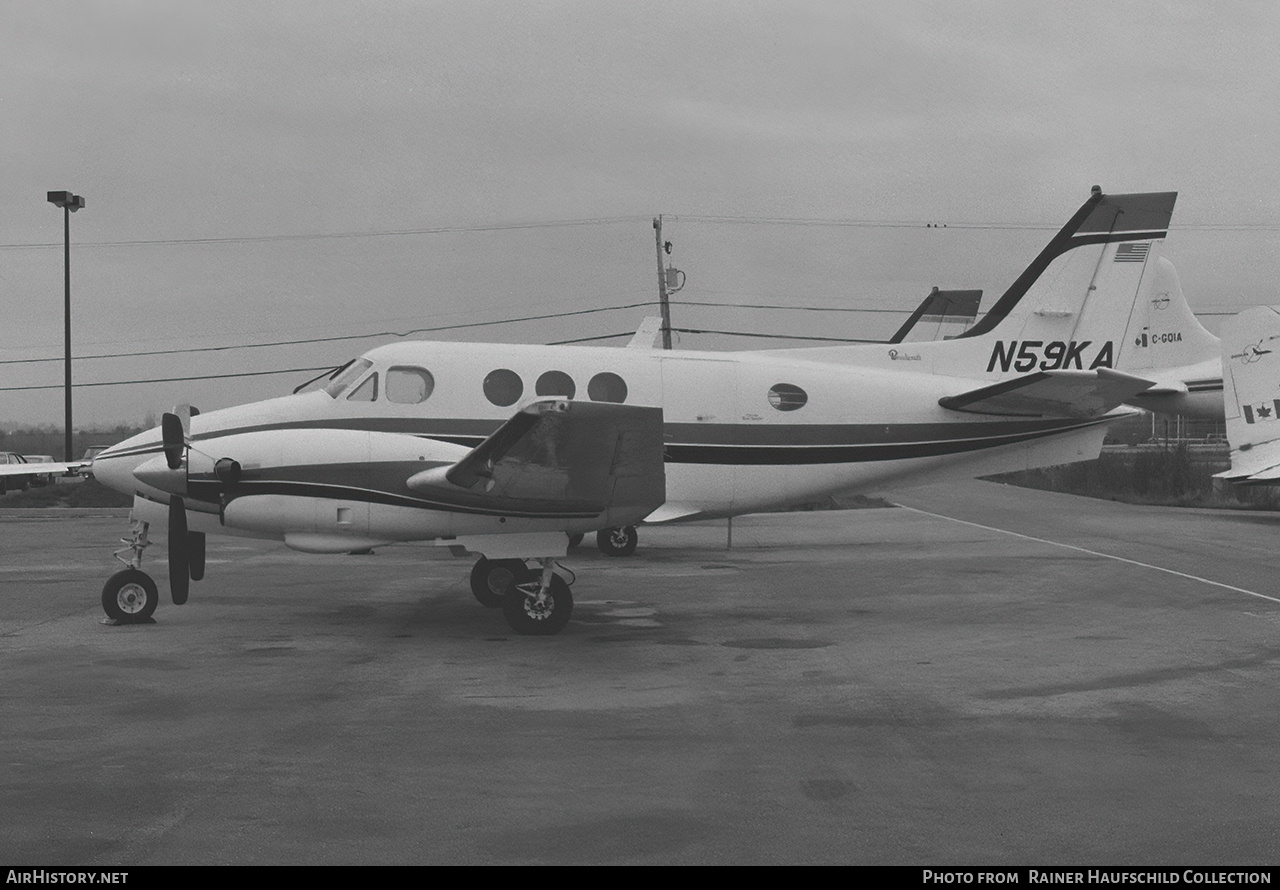 Aircraft Photo of N59KA | Beech 65-C90 | AirHistory.net #848277