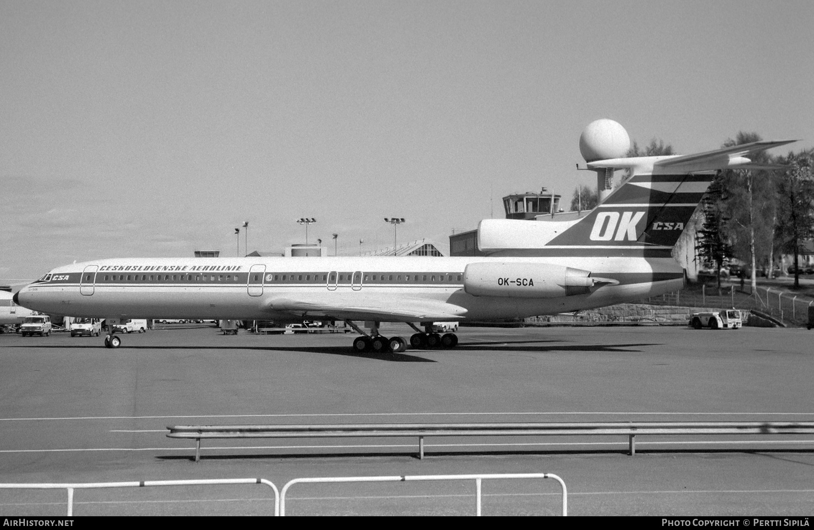Aircraft Photo of OK-SCA | Tupolev Tu-154M | ČSA - Československé Aerolinie - Czechoslovak Airlines | AirHistory.net #848282