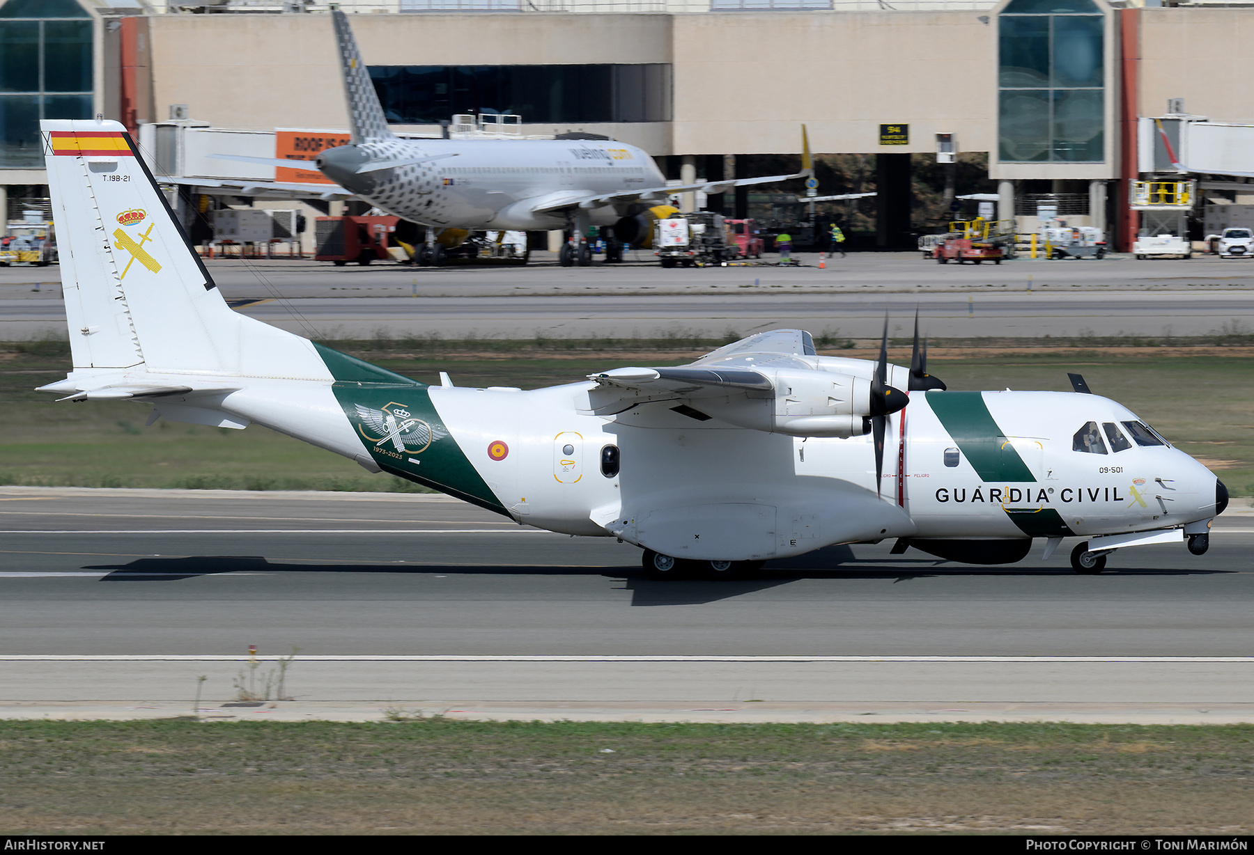 Aircraft Photo of T19B-21 | CASA/IPTN CN235M-300 MPA | Spain - Guardia Civil | AirHistory.net #848304