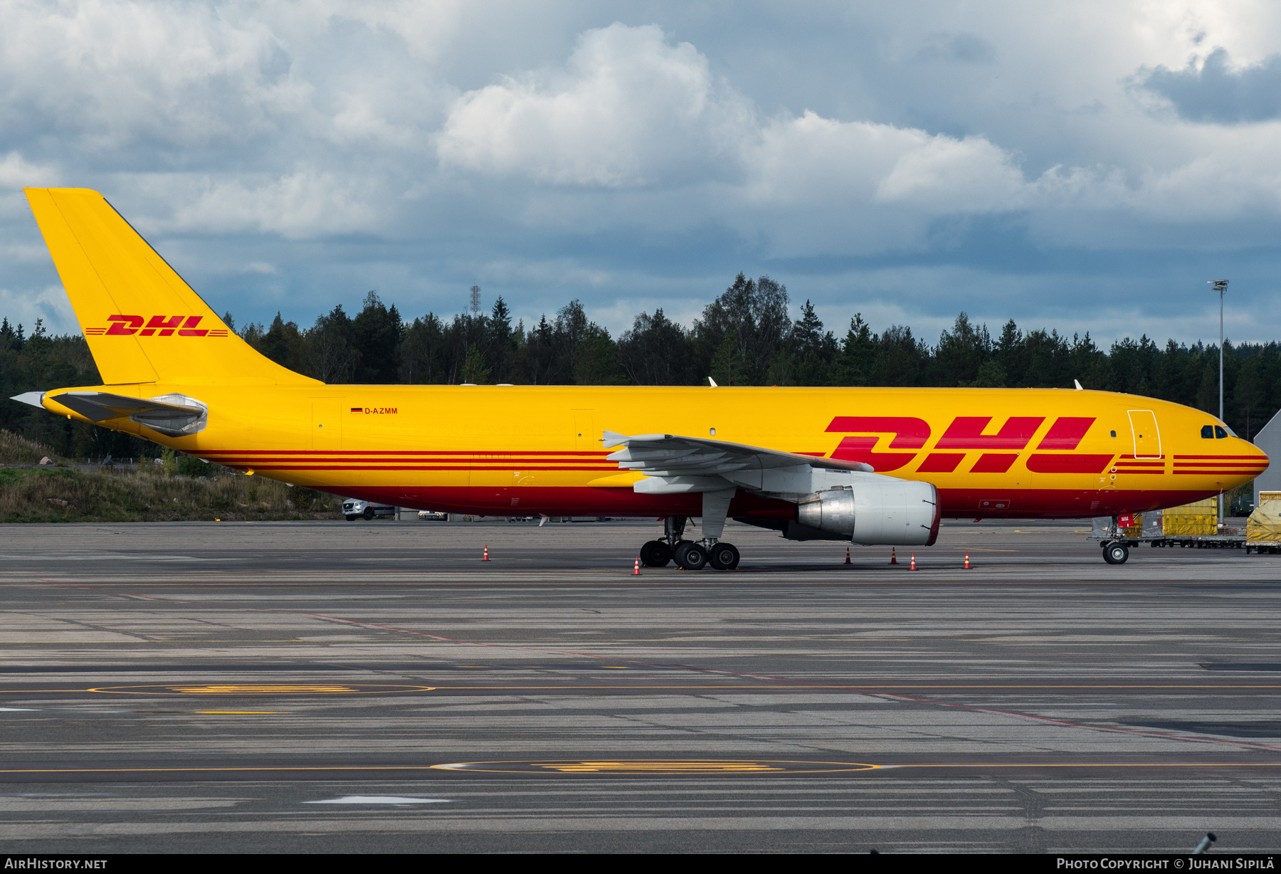Aircraft Photo of D-AZMM | Airbus A300B4-622R(F) | DHL International | AirHistory.net #848305
