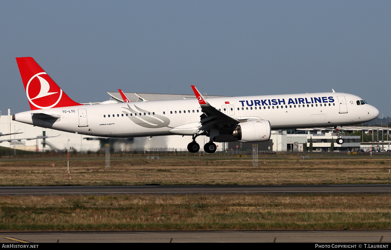 Aircraft Photo of TC-LTC | Airbus A321-271NX | Turkish Airlines | AirHistory.net #848319