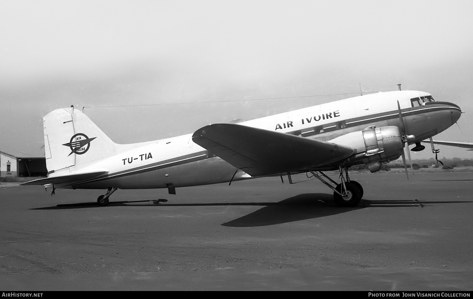 Aircraft Photo of TU-TIA | Douglas DC-3(C) | Air Ivoire | AirHistory.net #848367