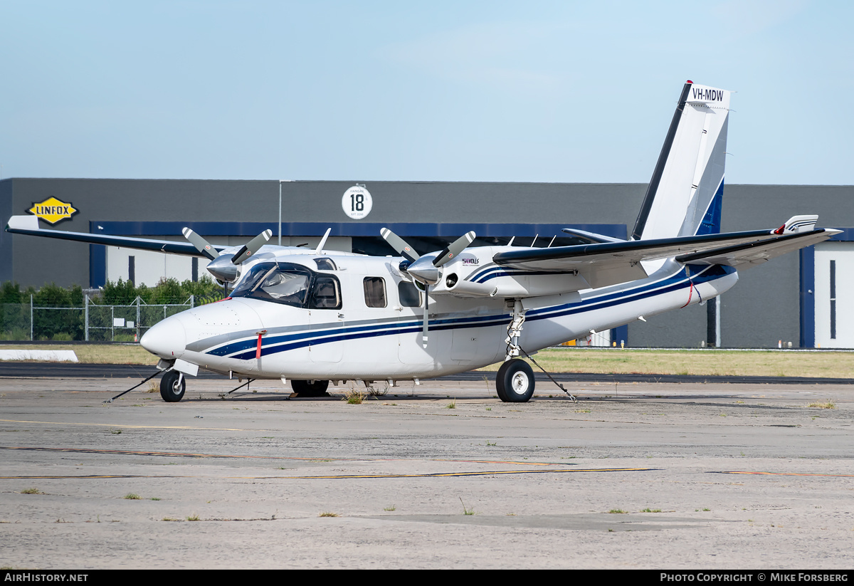 Aircraft Photo of VH-MDW | Aero Commander 500S Shrike Commander | AirHistory.net #848368