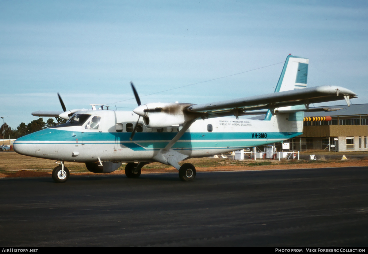 Aircraft Photo of VH-BMG | De Havilland Canada DHC-6-200 Twin Otter | Bureau of Mineral Resources | AirHistory.net #848391