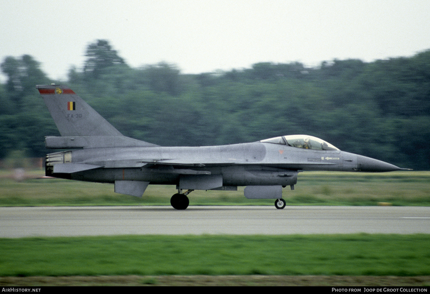 Aircraft Photo of FA-30 | General Dynamics F-16A Fighting Falcon | Belgium - Air Force | AirHistory.net #848423