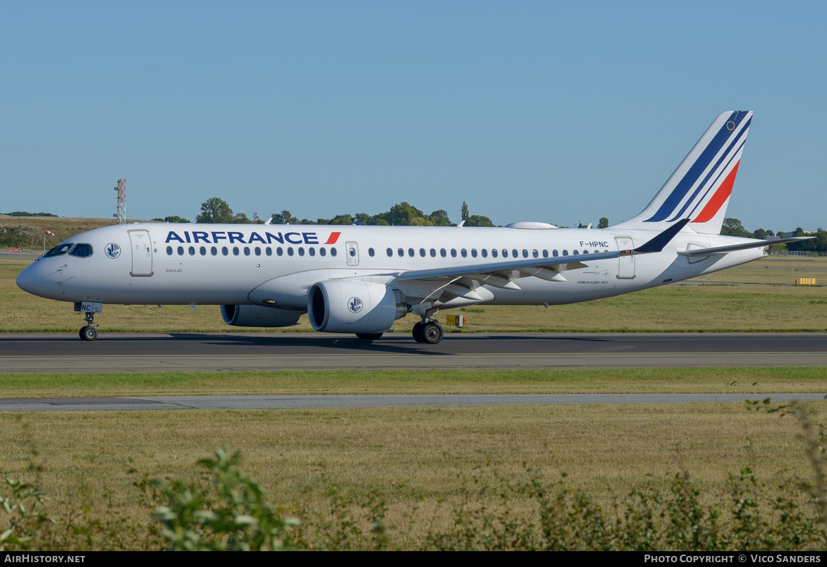 Aircraft Photo of F-HPNC | Airbus A220-371 (BD-500-1A11) | Air France | AirHistory.net #848433