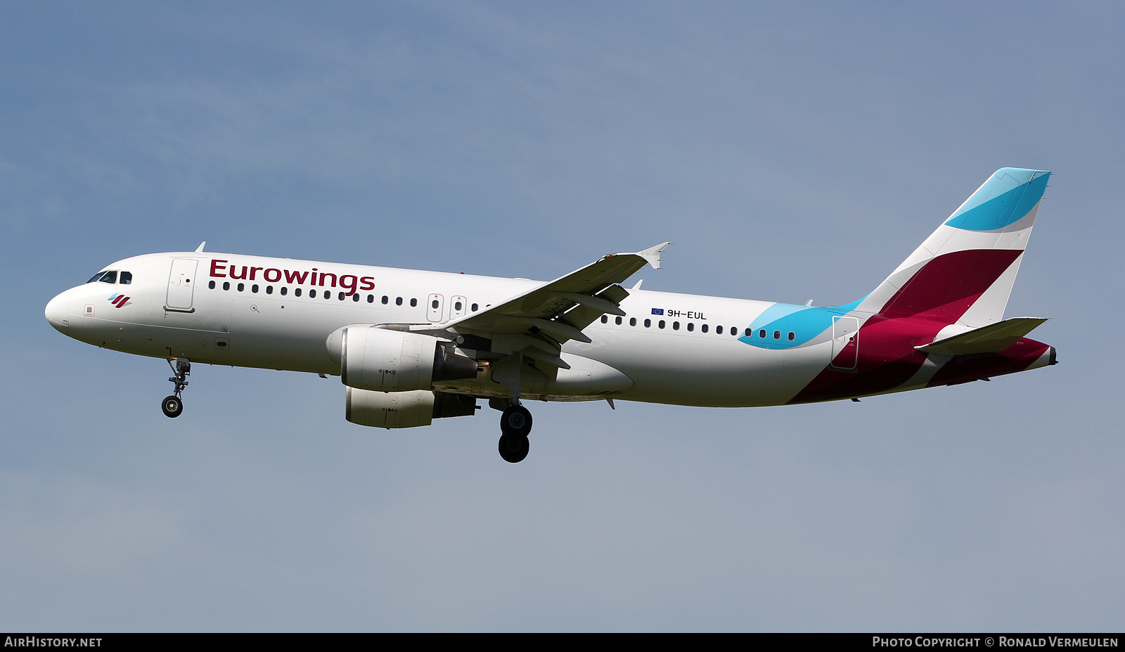 Aircraft Photo of 9H-EUL | Airbus A320-214 | Eurowings | AirHistory.net #848443
