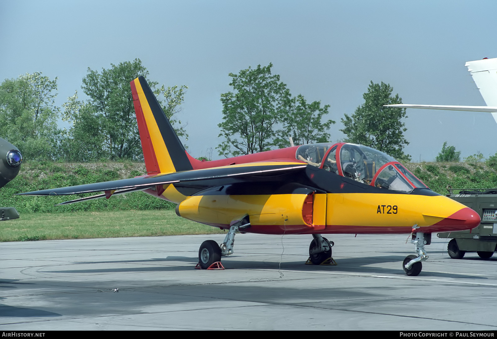 Aircraft Photo of AT29 | Dassault-Dornier Alpha Jet 1B | Belgium - Air Force | AirHistory.net #848450