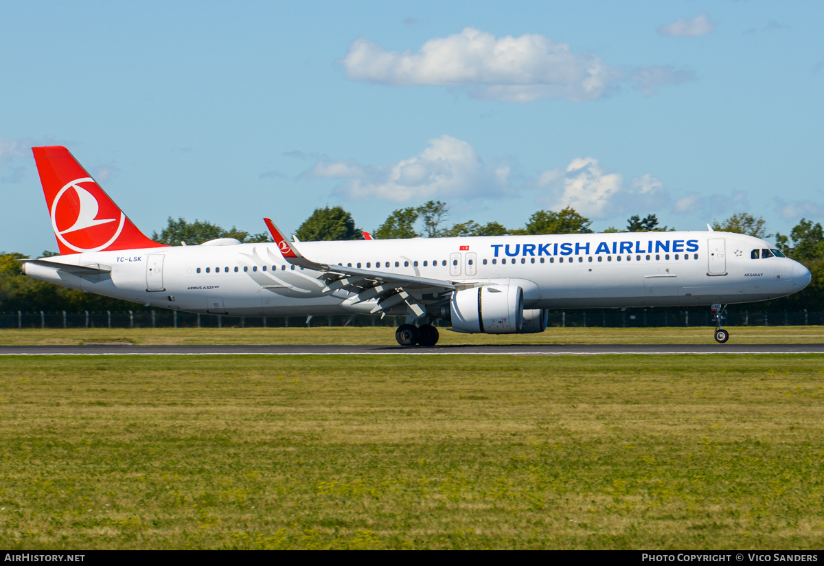 Aircraft Photo of TC-LSK | Airbus A321-271NX | Turkish Airlines | AirHistory.net #848461