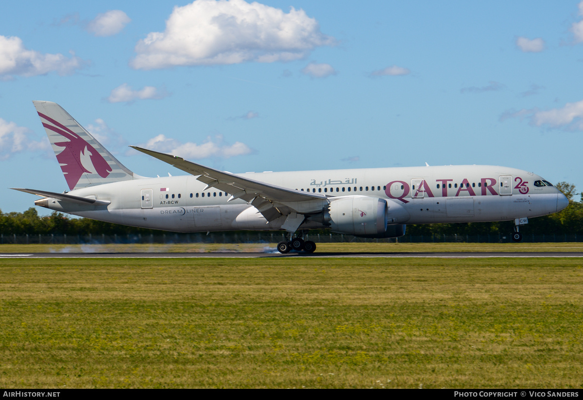 Aircraft Photo of A7-BCW | Boeing 787-8 Dreamliner | Qatar Airways | AirHistory.net #848462