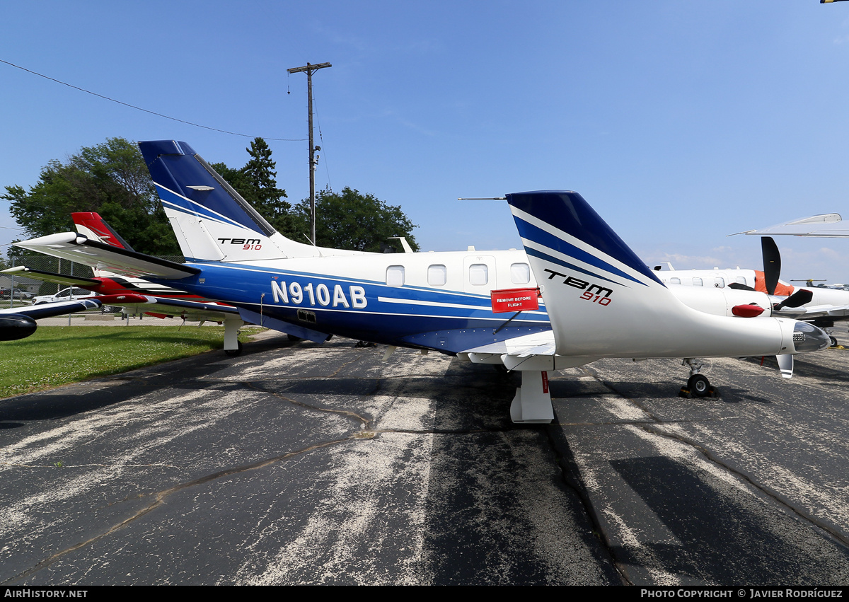 Aircraft Photo of N910AB | Socata TBM-910 (700N) | AirHistory.net #848490