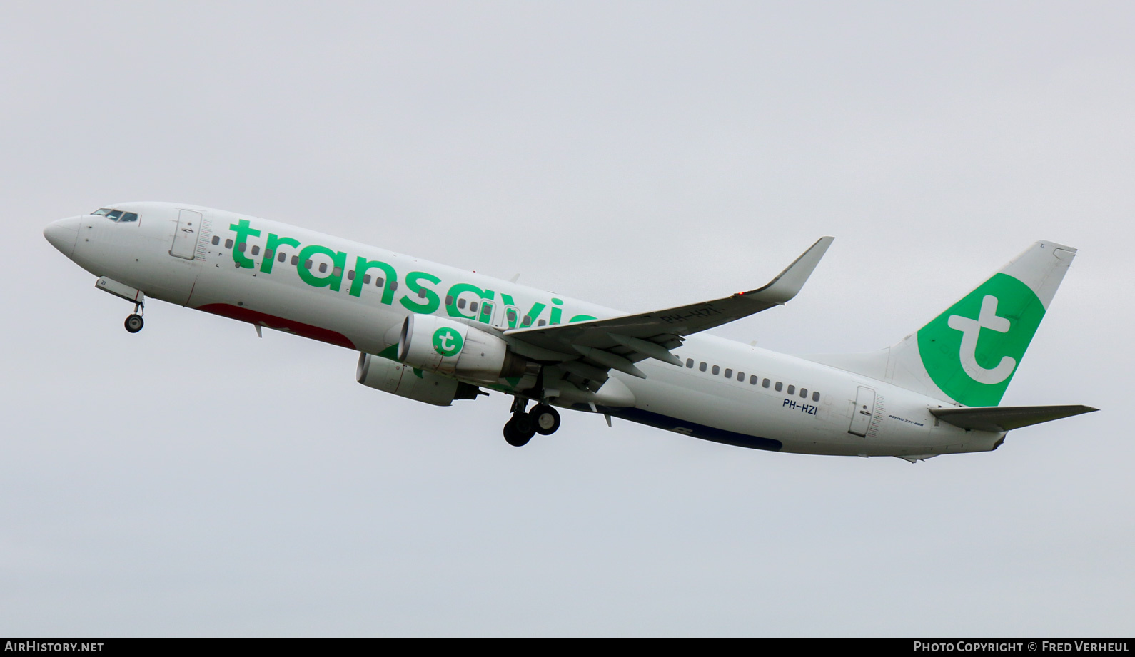 Aircraft Photo of PH-HZI | Boeing 737-8K2 | Transavia | AirHistory.net #848491