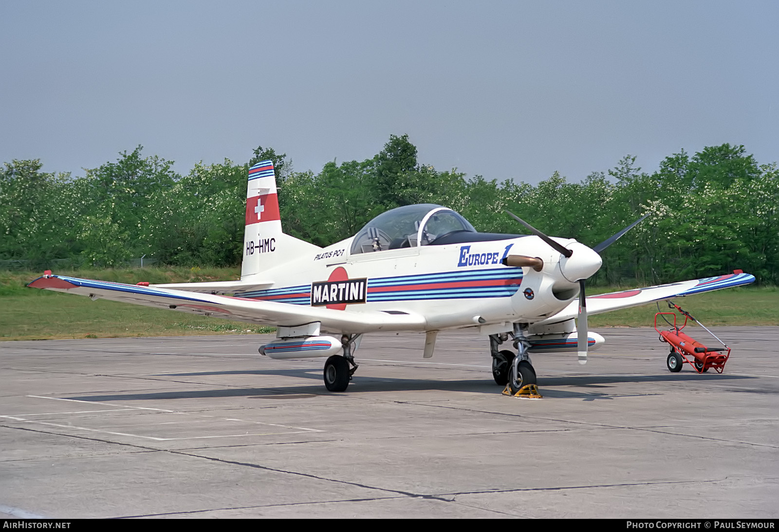 Aircraft Photo of HB-HMC | Pilatus PC-7 | Patrouille Martini-Europe1 | AirHistory.net #848493