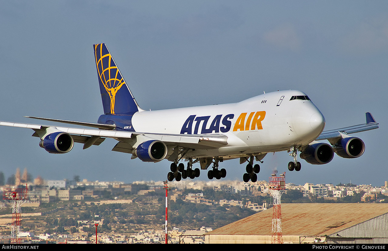 Aircraft Photo of N475MC | Boeing 747-47UF/SCD | Atlas Air | AirHistory.net #848495
