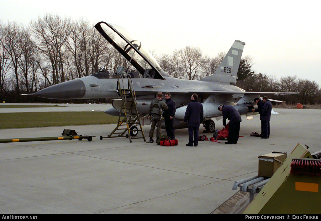 Aircraft Photo of 80-0626 | General Dynamics F-16B Fighting Falcon | USA - Air Force | AirHistory.net #848534