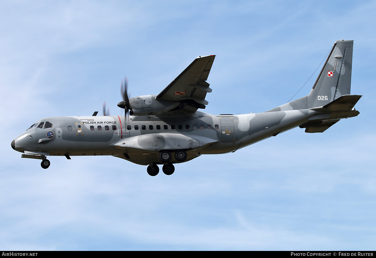 Aircraft Photo of 026 | CASA C295M | Poland - Air Force | AirHistory.net #848547
