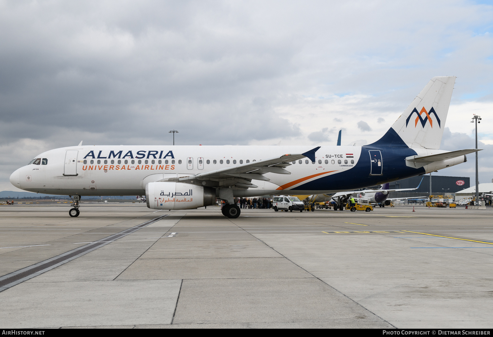 Aircraft Photo of SU-TCE | Airbus A320-232 | Almasria Universal Airlines | AirHistory.net #848579