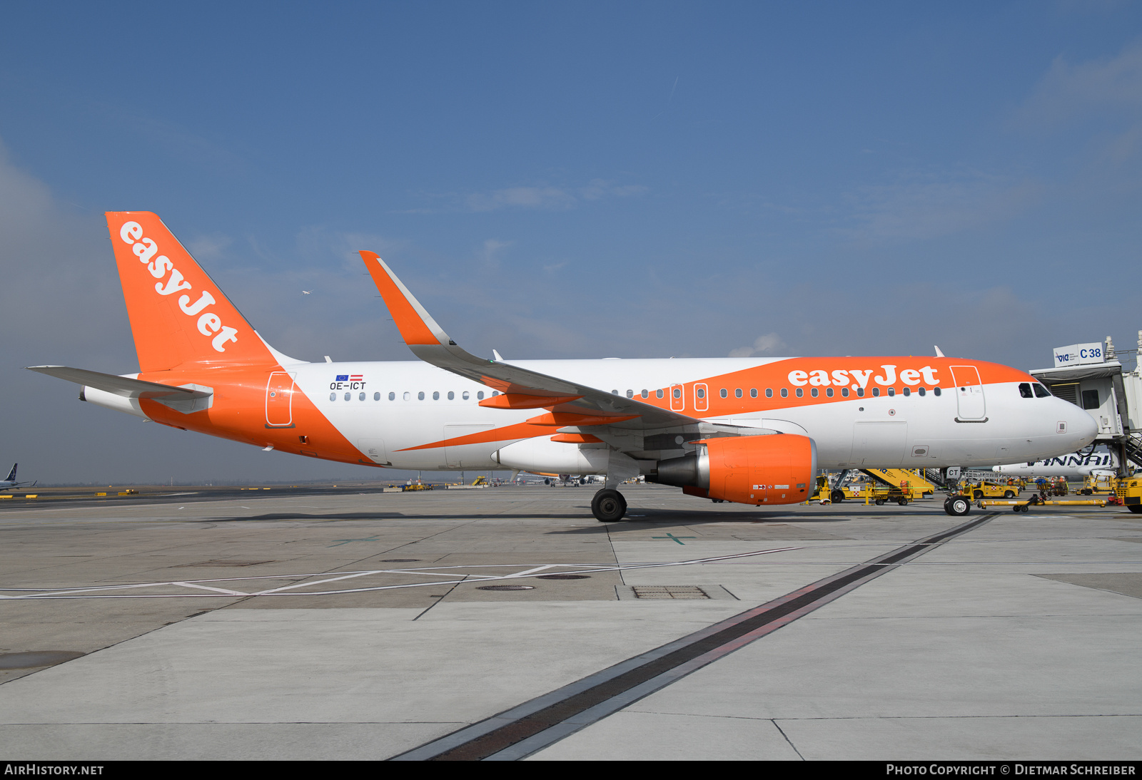 Aircraft Photo of OE-ICT | Airbus A320-214 | EasyJet | AirHistory.net #848583