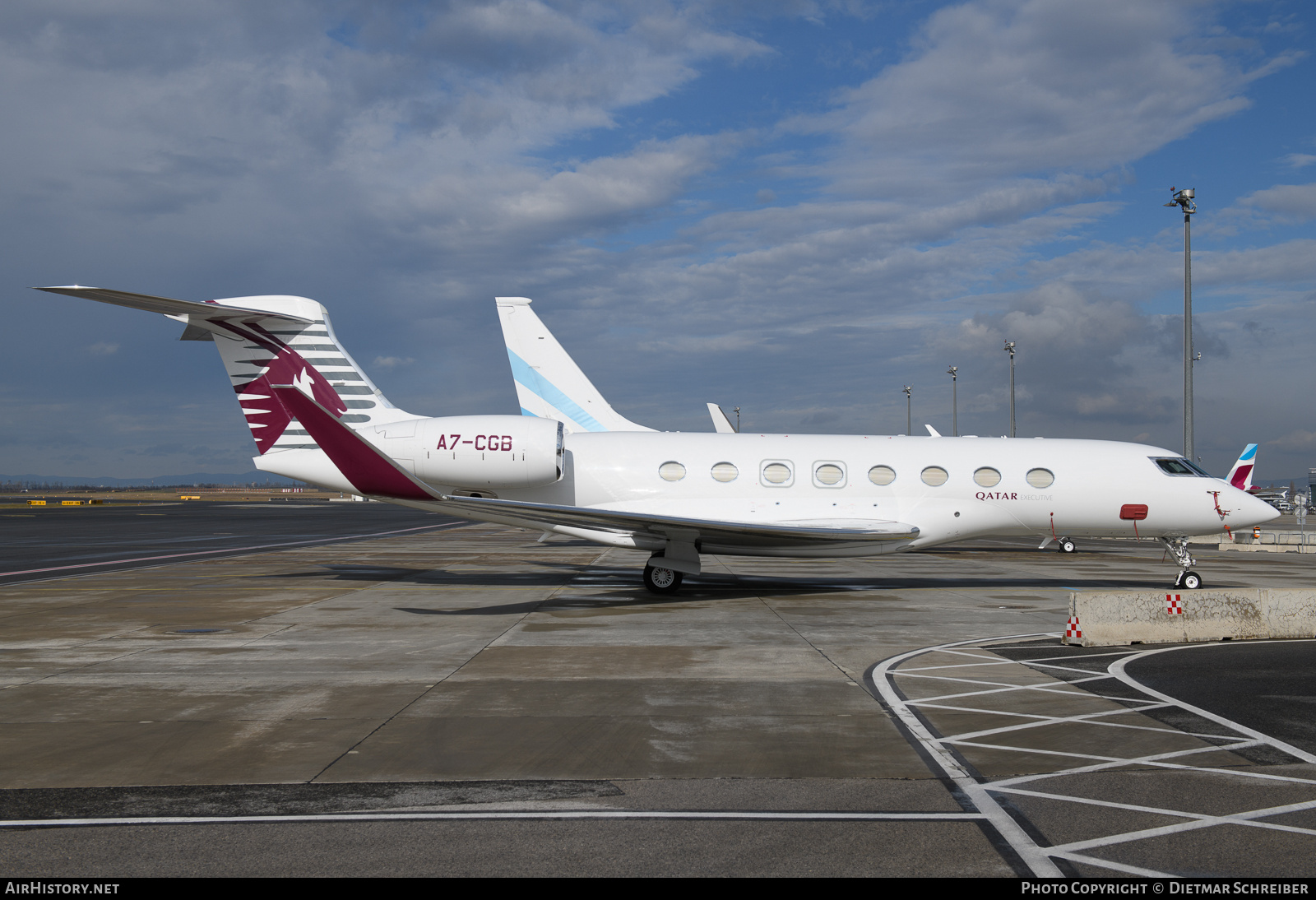 Aircraft Photo of A7-CGB | Gulfstream Aerospace G650ER (G-VI) | Qatar Executive | AirHistory.net #848593