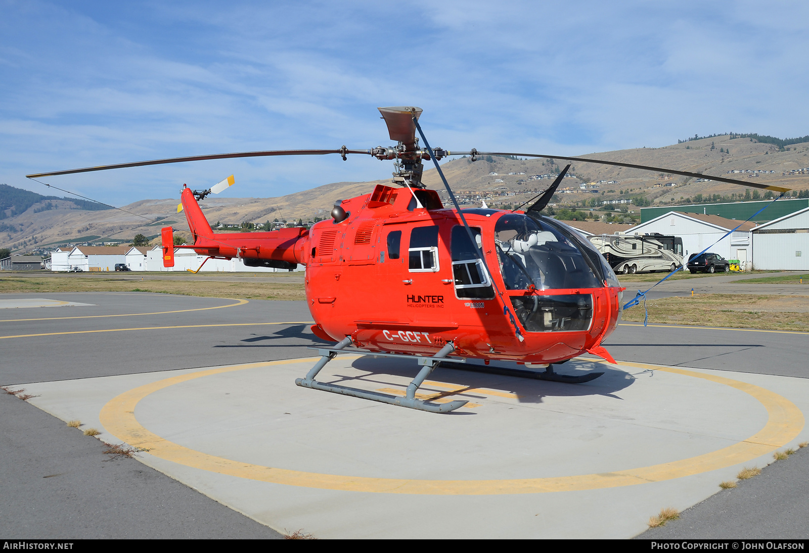 Aircraft Photo of C-GCFT | MBB BO-105S | Hunter Helicopters | AirHistory.net #848605
