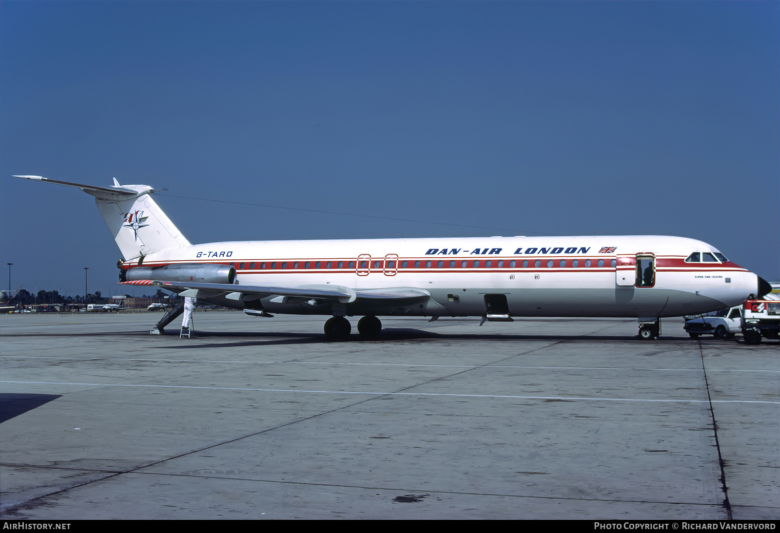 Aircraft Photo of G-TARO | BAC 111-525FT One-Eleven | Dan-Air London | AirHistory.net #848615