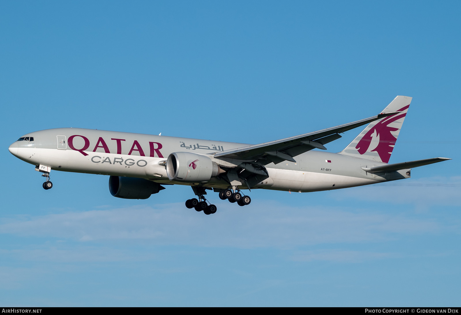 Aircraft Photo of A7-BFF | Boeing 777-FDZ | Qatar Airways Cargo | AirHistory.net #848640