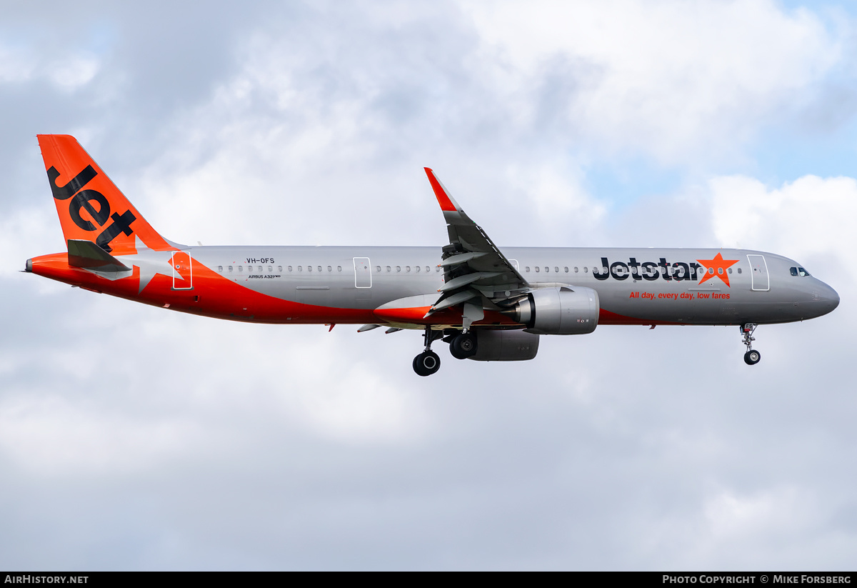 Aircraft Photo of VH-OFS | Airbus A321-251NX | Jetstar Airways | AirHistory.net #848685