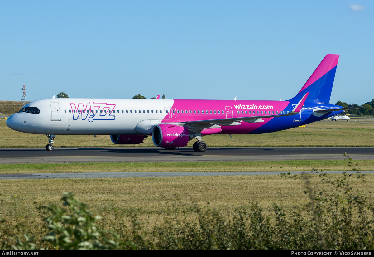 Aircraft Photo of HA-LGN | Airbus A321-271NX | Wizz Air | AirHistory.net #848690