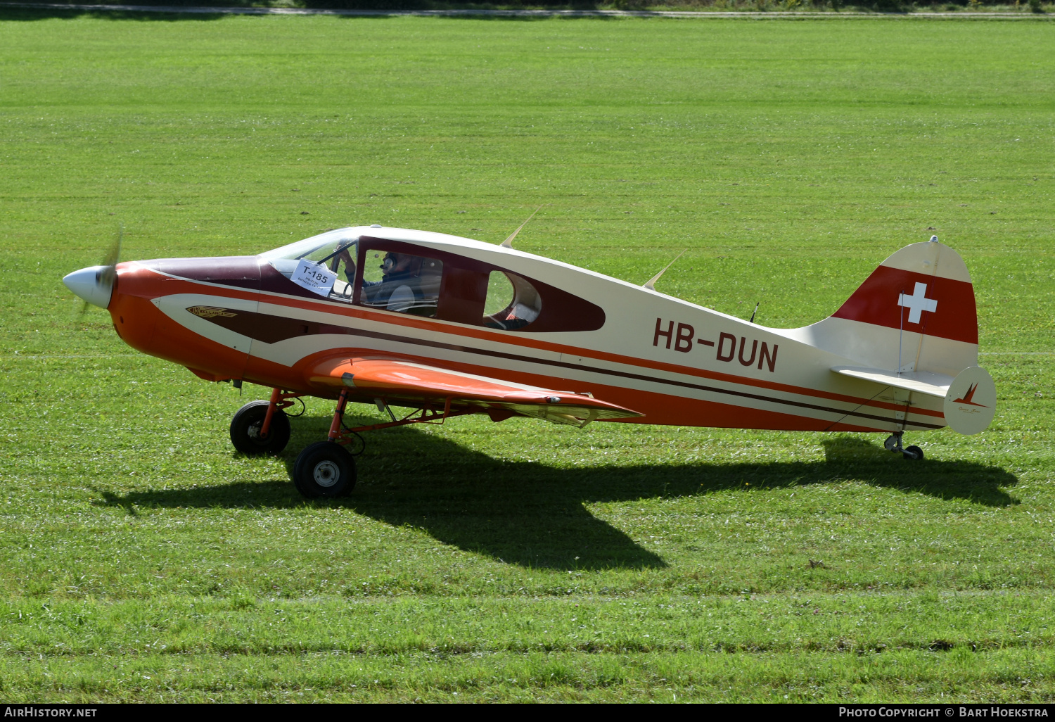 Aircraft Photo of HB-DUN | Bellanca 14-13-3 Cruisair Senior | AirHistory.net #848692