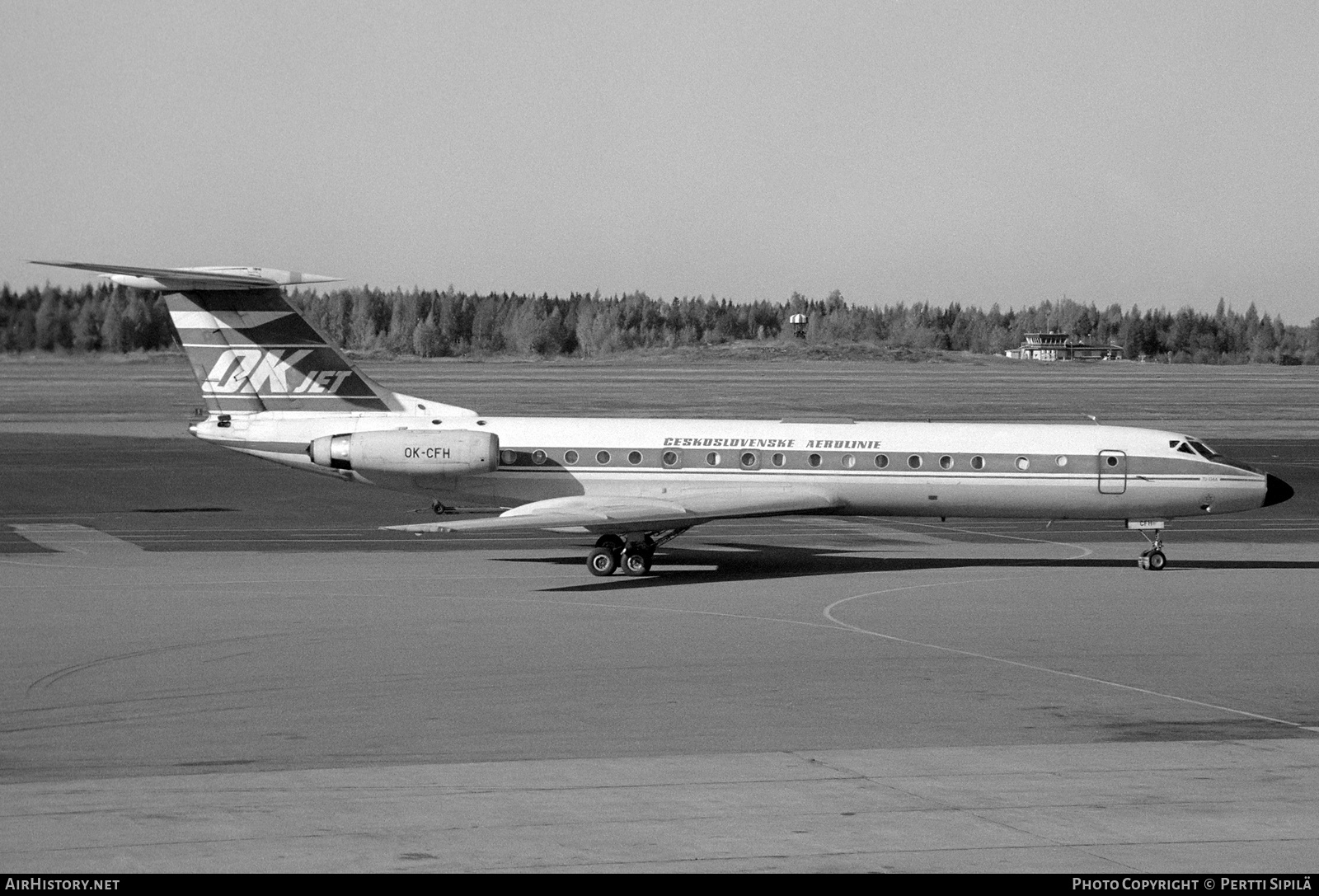 Aircraft Photo of OK-CFH | Tupolev Tu-134A | ČSA - Československé Aerolinie - Czechoslovak Airlines | AirHistory.net #848693