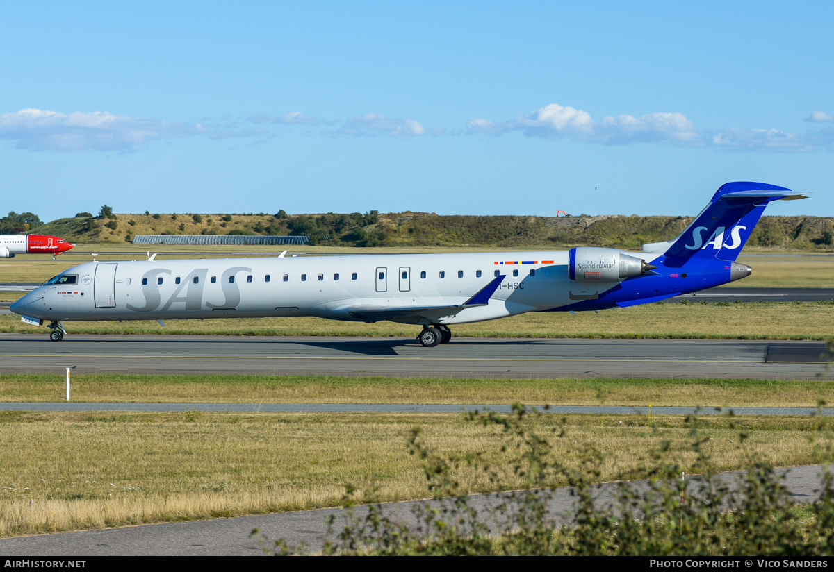 Aircraft Photo of EI-HSC | Bombardier CRJ-900LR (CL-600-2D24) | Scandinavian Airlines - SAS | AirHistory.net #848715