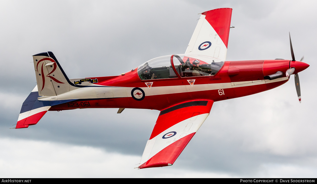Aircraft Photo of VH-T6I / A23-061 | Pilatus PC-9A | Australia - Air Force | AirHistory.net #848734
