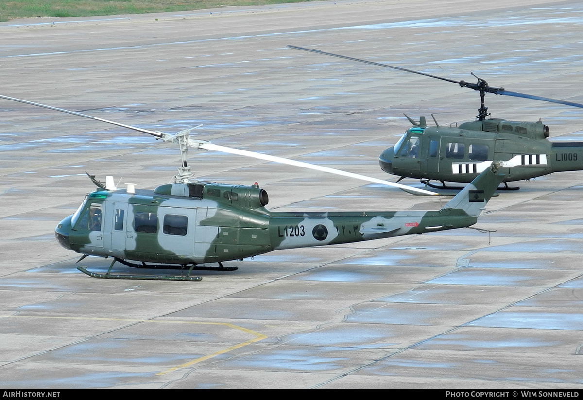 Aircraft Photo of L1203 | Bell UH-1H Iroquois | Lebanon - Air Force | AirHistory.net #848742