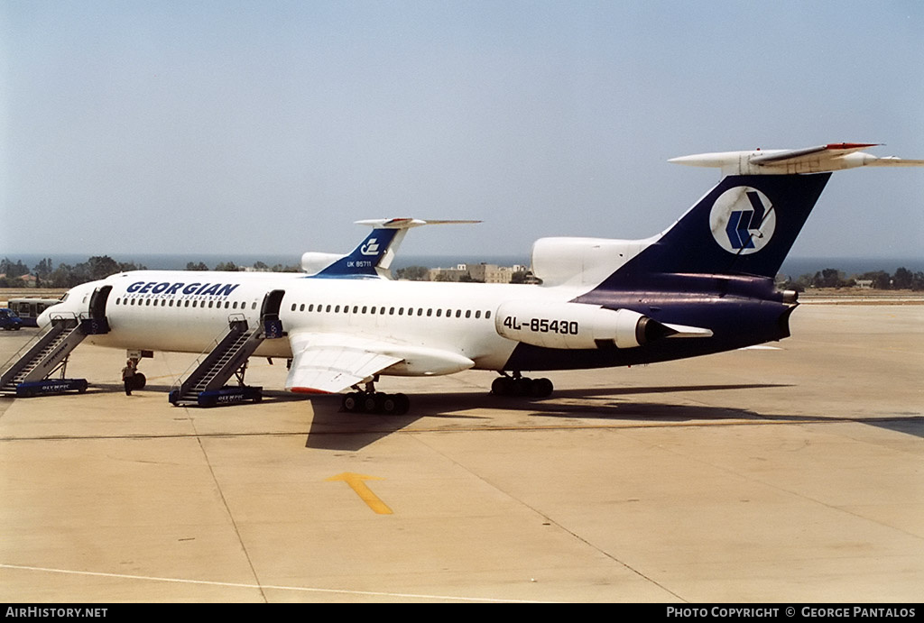 Aircraft Photo of 4L-85430 | Tupolev Tu-154B-2 | Georgian Airlines | AirHistory.net #848748