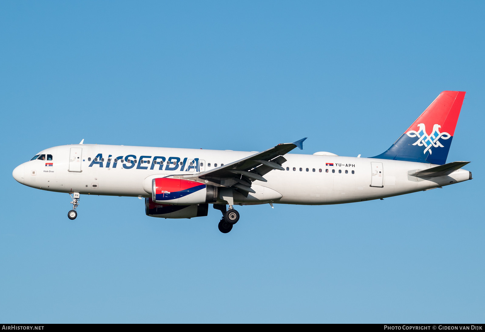 Aircraft Photo of YU-APH | Airbus A320-232 | Air Serbia | AirHistory.net #848757