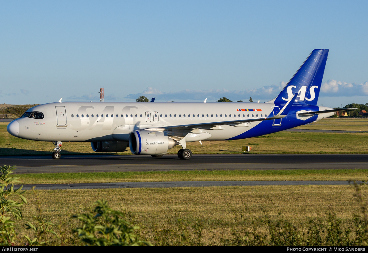 Aircraft Photo of SE-RUR | Airbus A320-251N | Scandinavian Airlines - SAS | AirHistory.net #848775