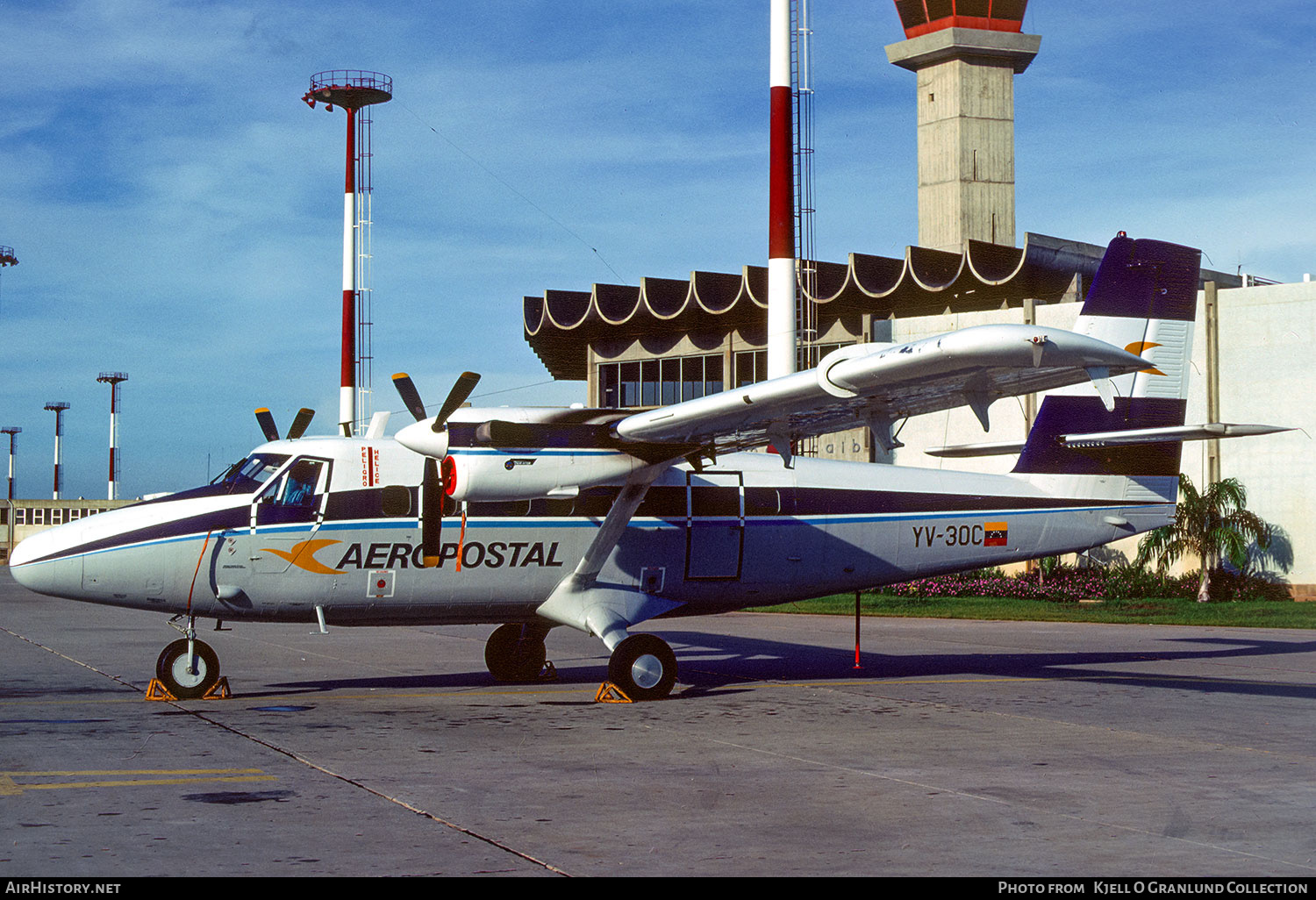 Aircraft Photo of YV-30C | De Havilland Canada DHC-6-300 Twin Otter | Aeropostal | AirHistory.net #848786