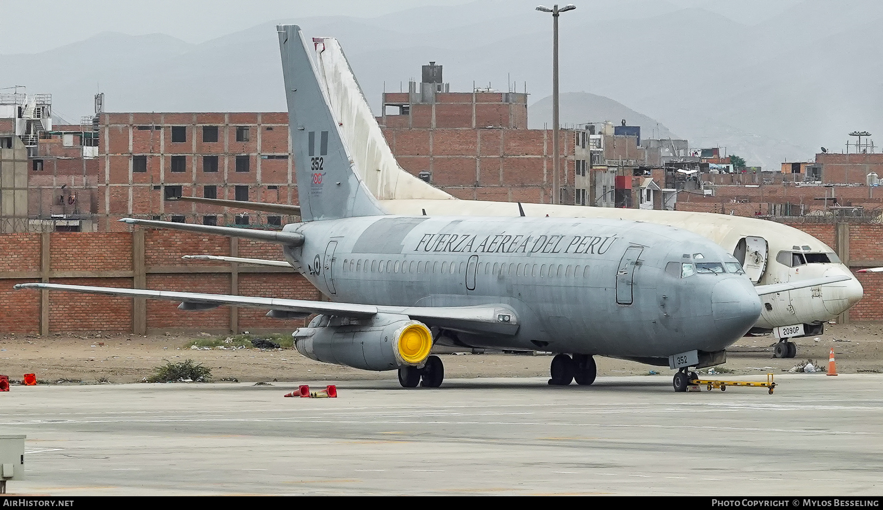 Aircraft Photo of 352 | Boeing 737-282/Adv | Peru - Air Force | 200 Anos | AirHistory.net #848795