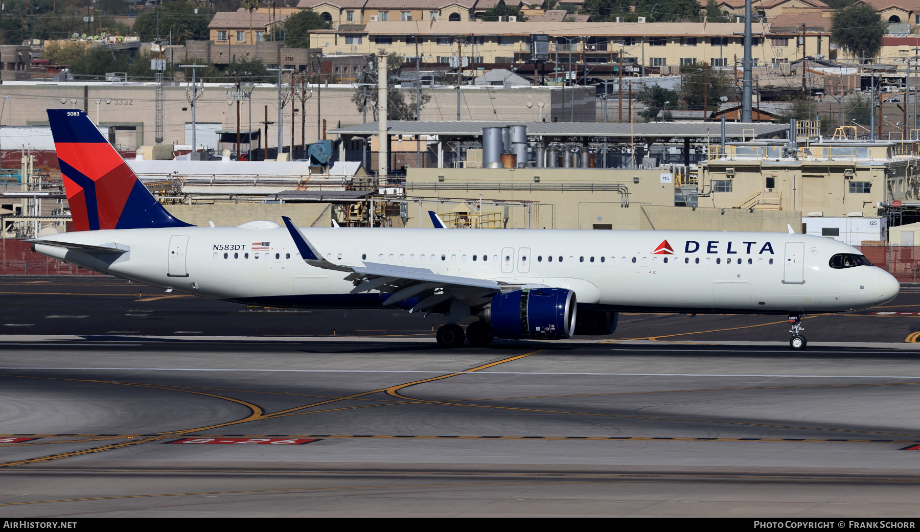 Aircraft Photo of N583DT | Airbus A321-271NX | Delta Air Lines | AirHistory.net #848797