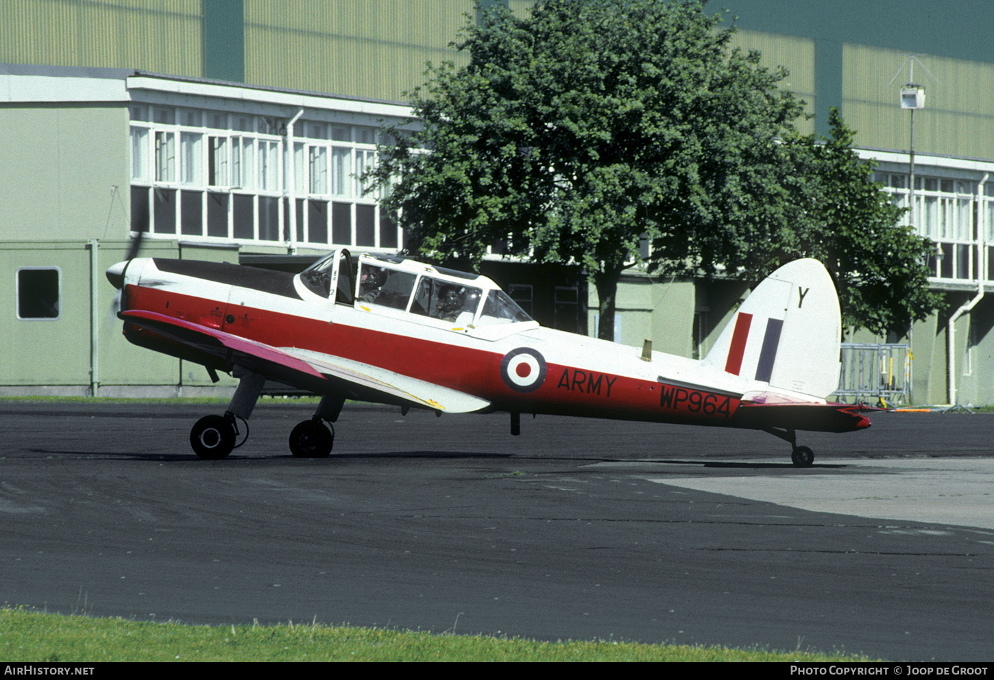 Aircraft Photo of WP964 | De Havilland DHC-1 Chipmunk T10 | UK - Army | AirHistory.net #848801