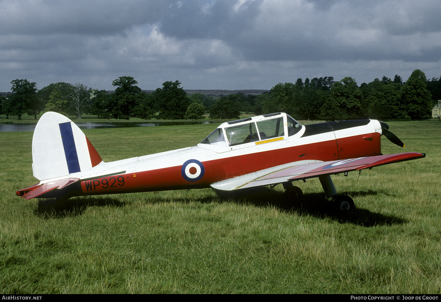 Aircraft Photo of G-BXCV / WP929 | De Havilland DHC-1 Chipmunk Mk22 | UK - Air Force | AirHistory.net #848802