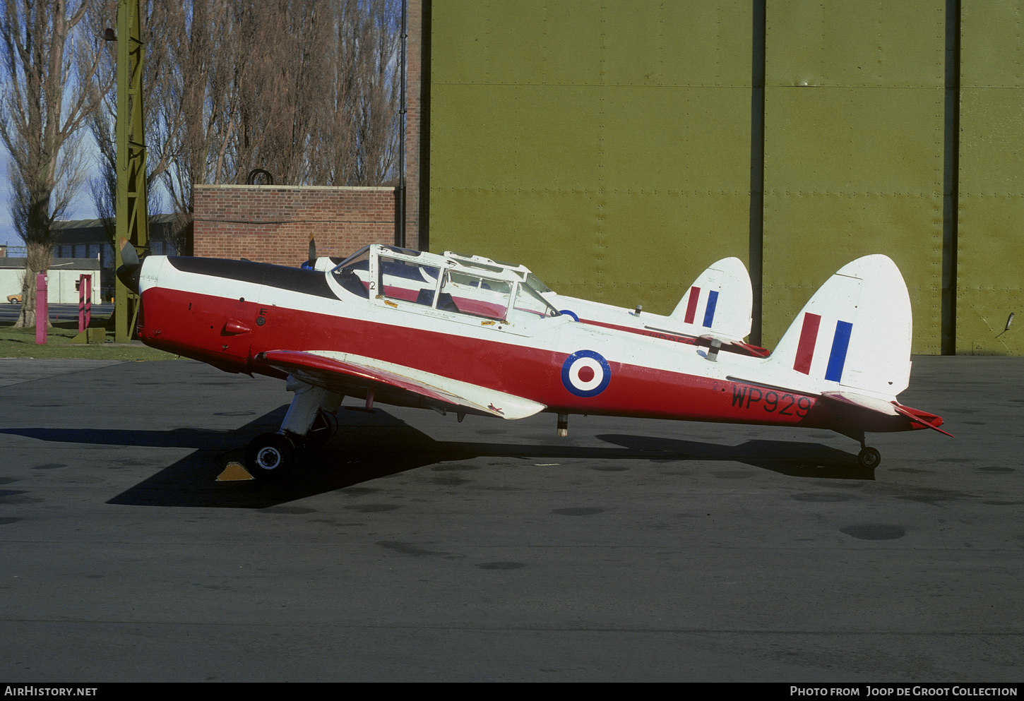 Aircraft Photo of WP929 | De Havilland DHC-1 Chipmunk T10 | UK - Air Force | AirHistory.net #848813
