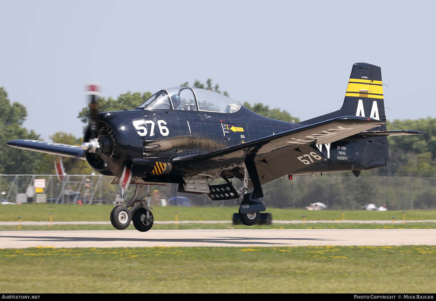 Aircraft Photo of N228TS / NX228TS / 138351 | North American AT-28D Trojan | USA - Navy | AirHistory.net #848821