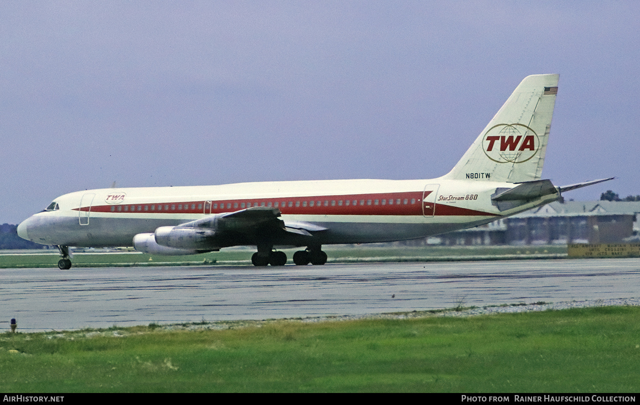 Aircraft Photo of N801TW | Convair 880 (22-1) | Trans World Airlines - TWA | AirHistory.net #848825