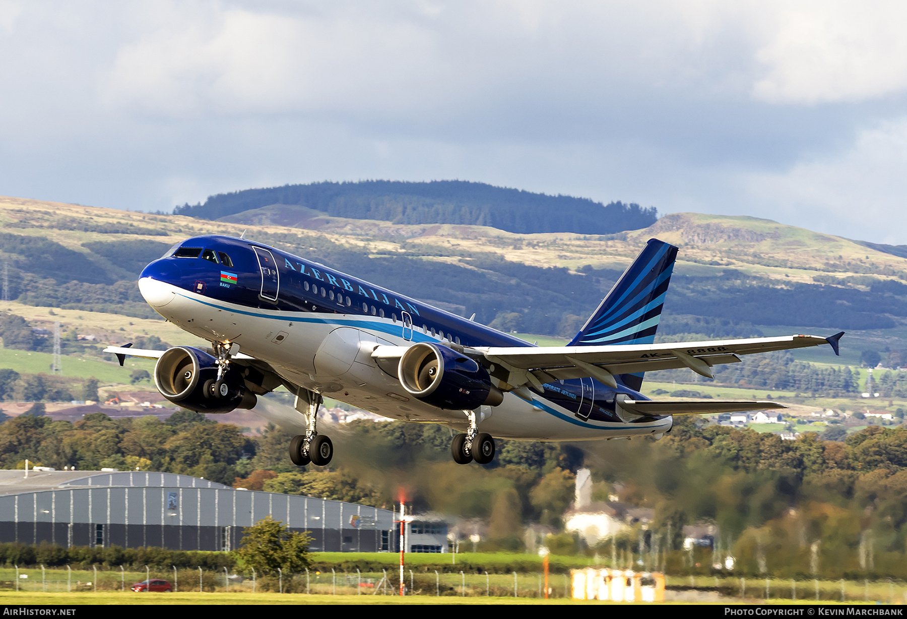 Aircraft Photo of 4K-8888 | Airbus ACJ319 (A319-115/CJ) | Azerbaijan Government | AirHistory.net #848845